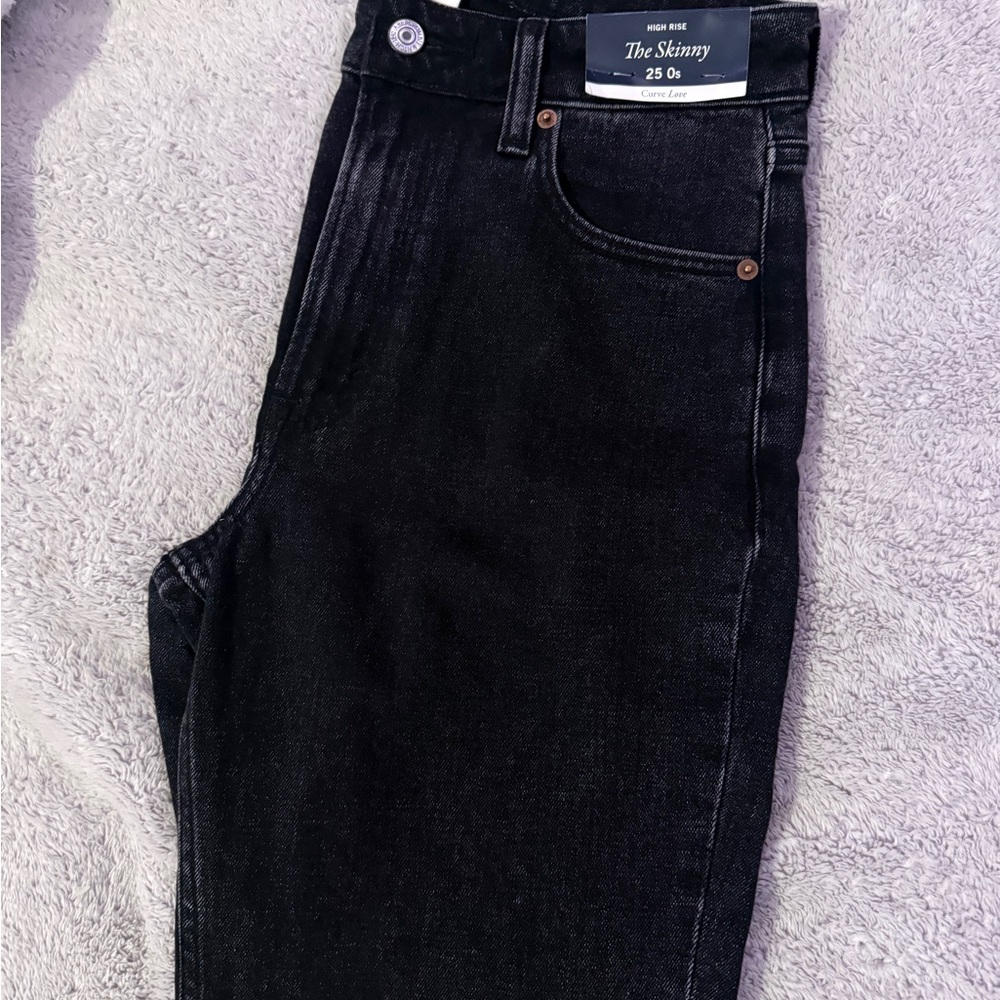 Abercrombie & Fitch Curve Love High Rise Skinny Jean - Picture 6 of 10